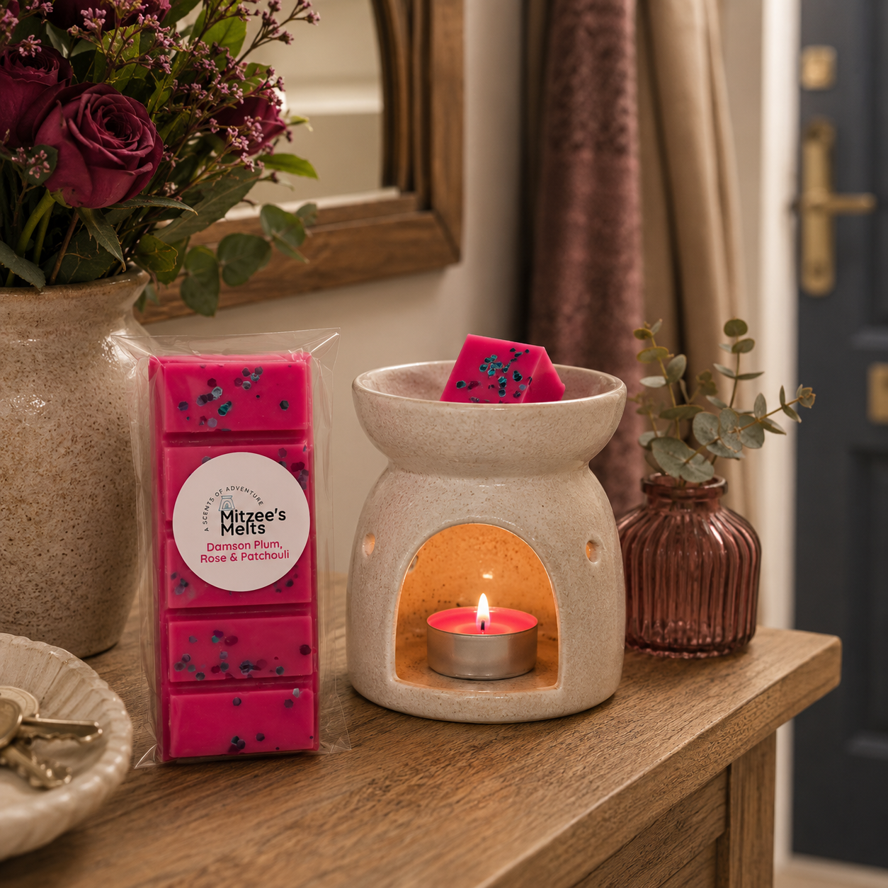 DAMSON PLUM, ROSE & PATCHOULI