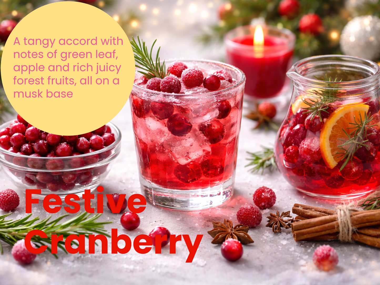 FESTIVE CRANBERRY