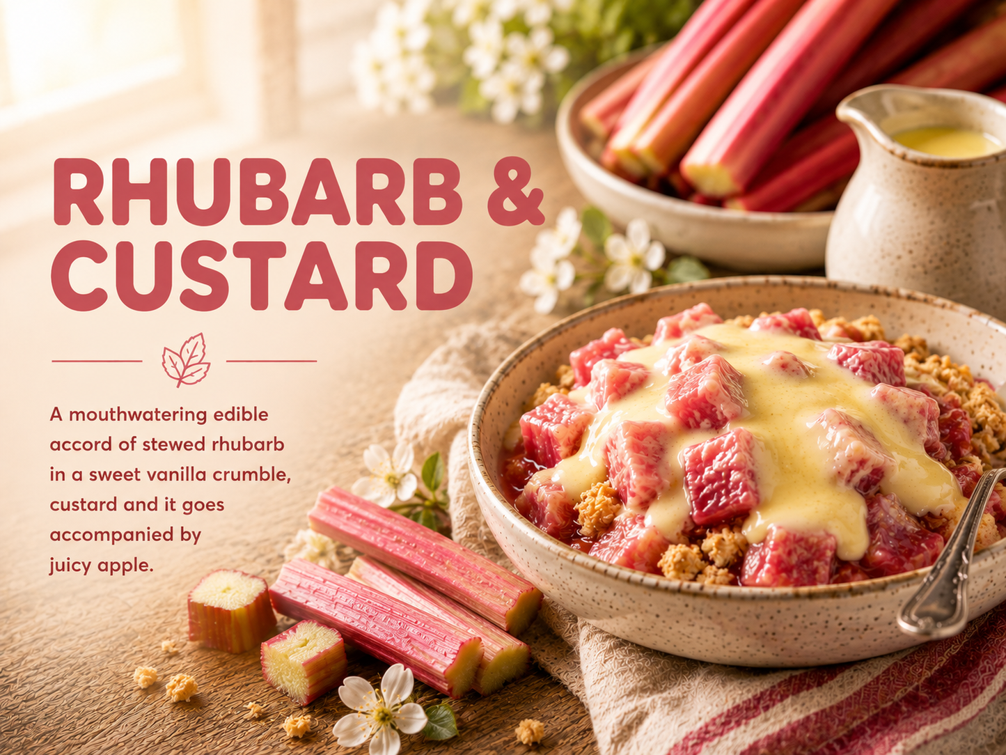 RHUBARB & CUSTARD