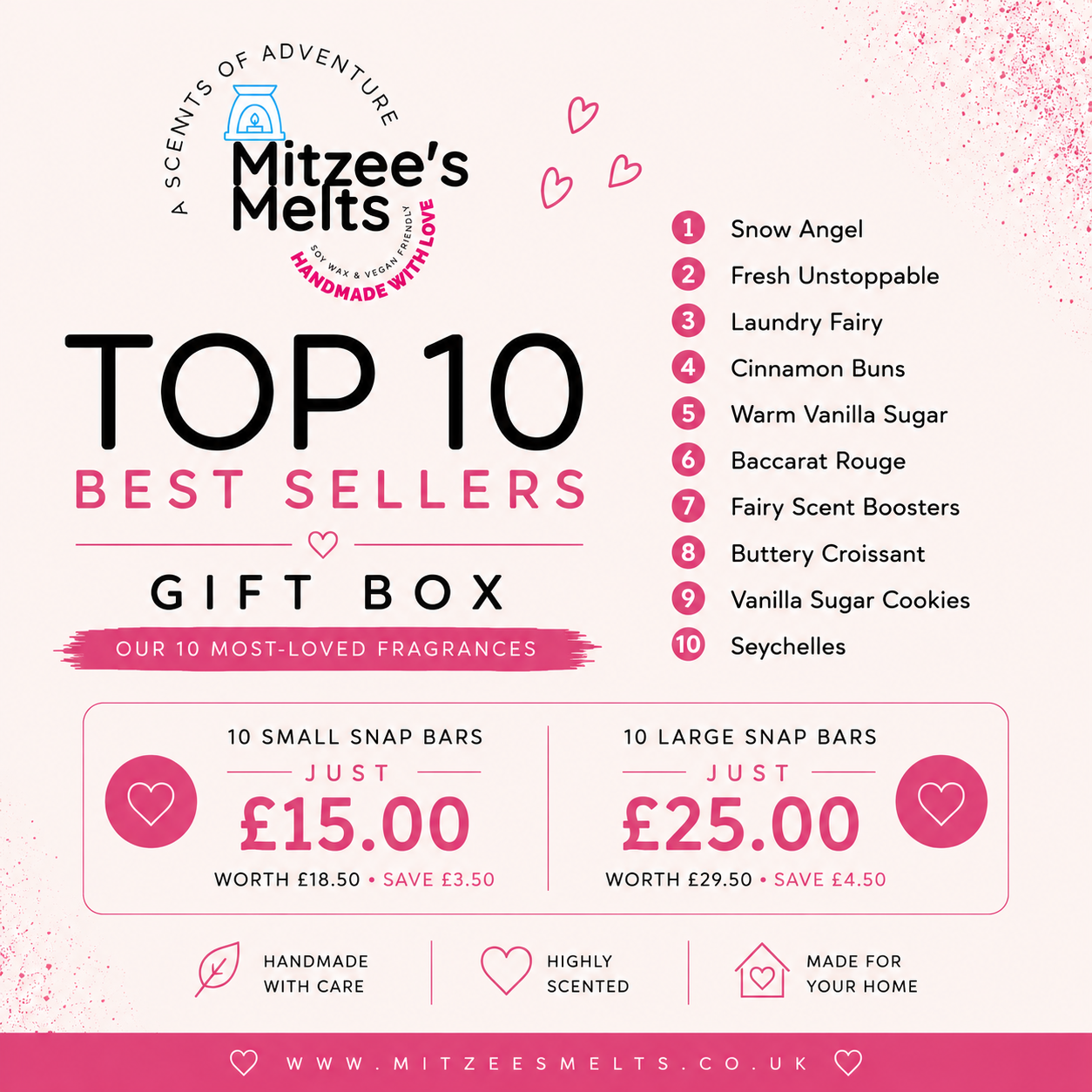 THE TOP TEN BEST SELLERS GIFT BOX