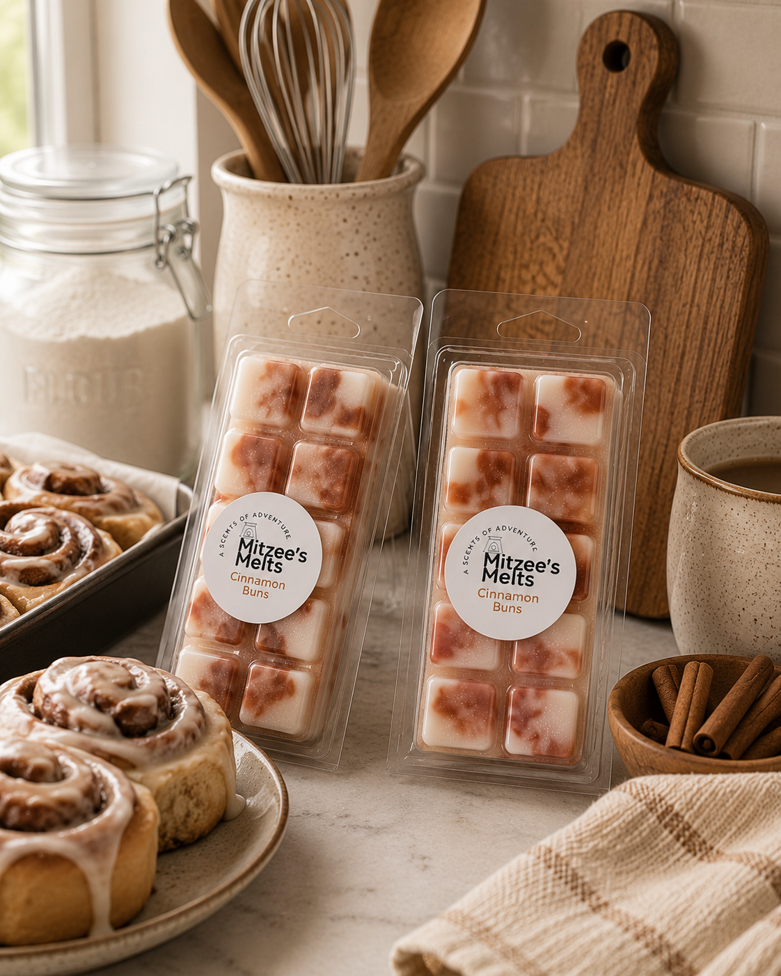 CINNAMON BUNS