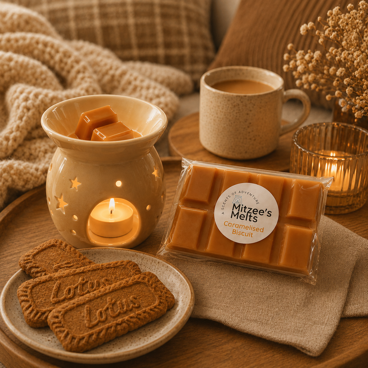 CARAMELISED BISCUIT