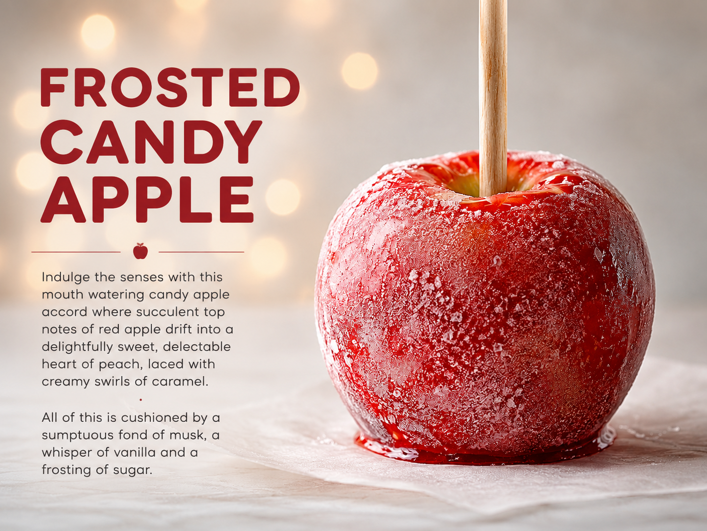 FROSTED CANDY APPLE