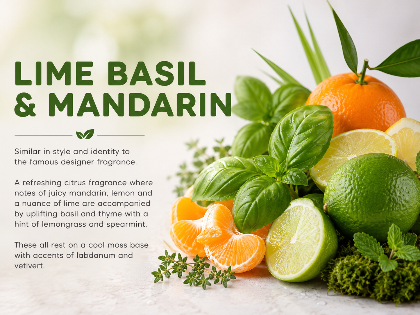 LIME BASIL & MANDARIN
