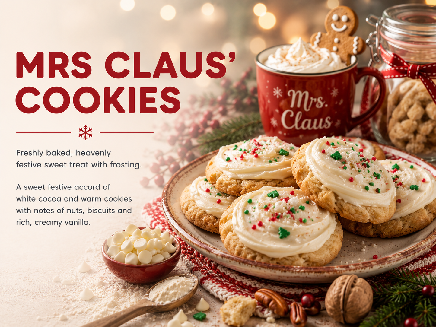 MRS CLAUS’ COOKIES