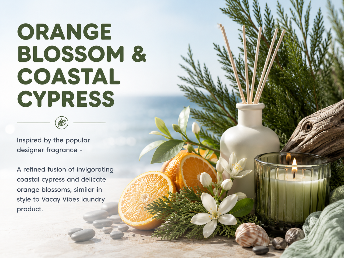 ORANGE BLOSSOM & COASTAL CYPRESS