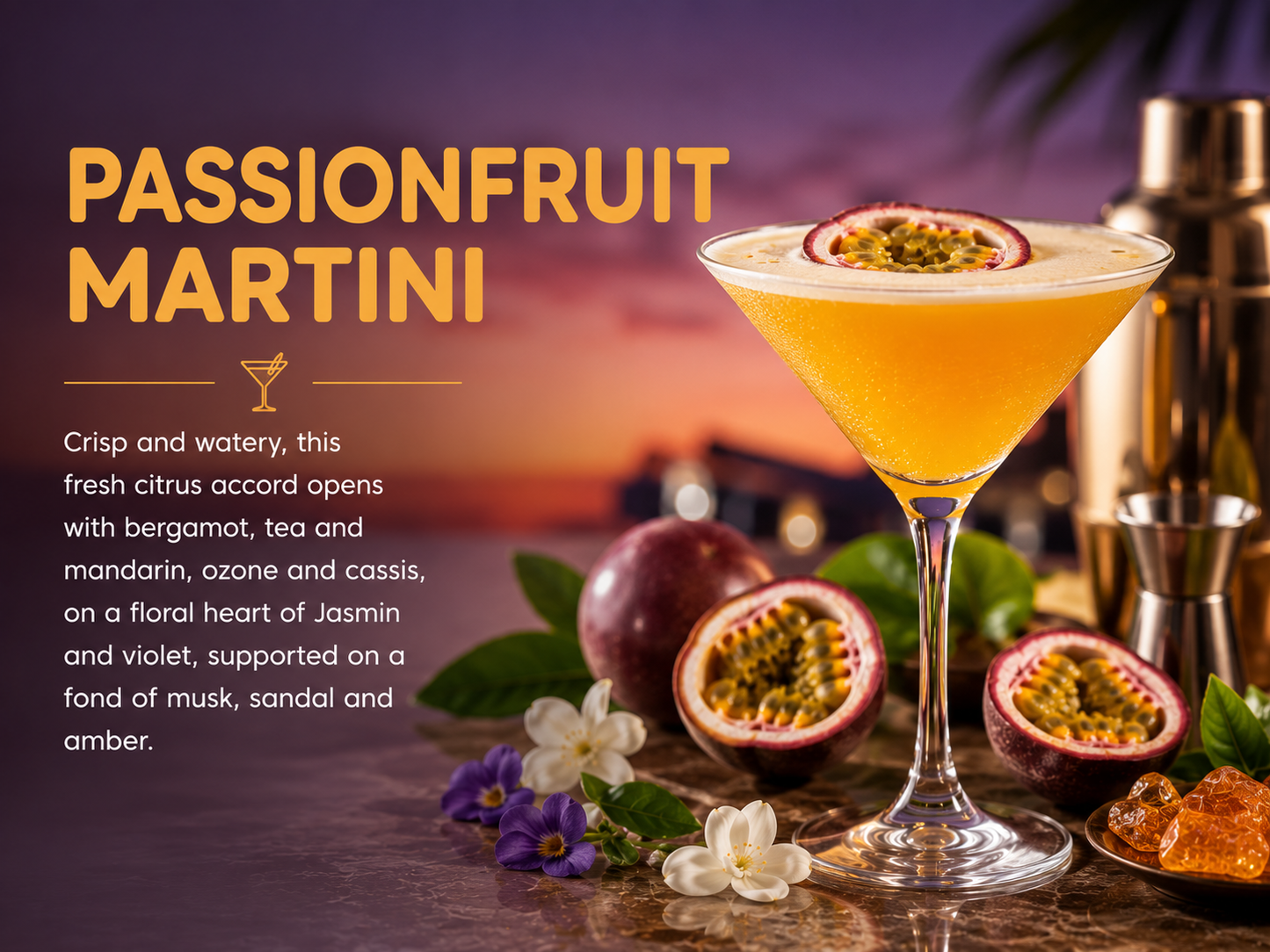 PASSIONFRUIT MARTINI
