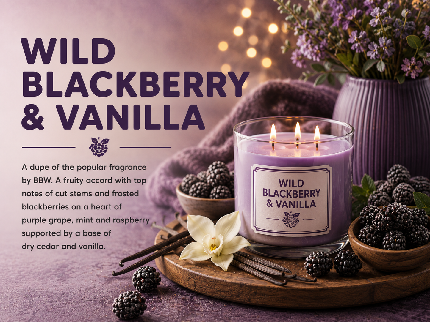 WILD BLACKBERRY & VANILLA