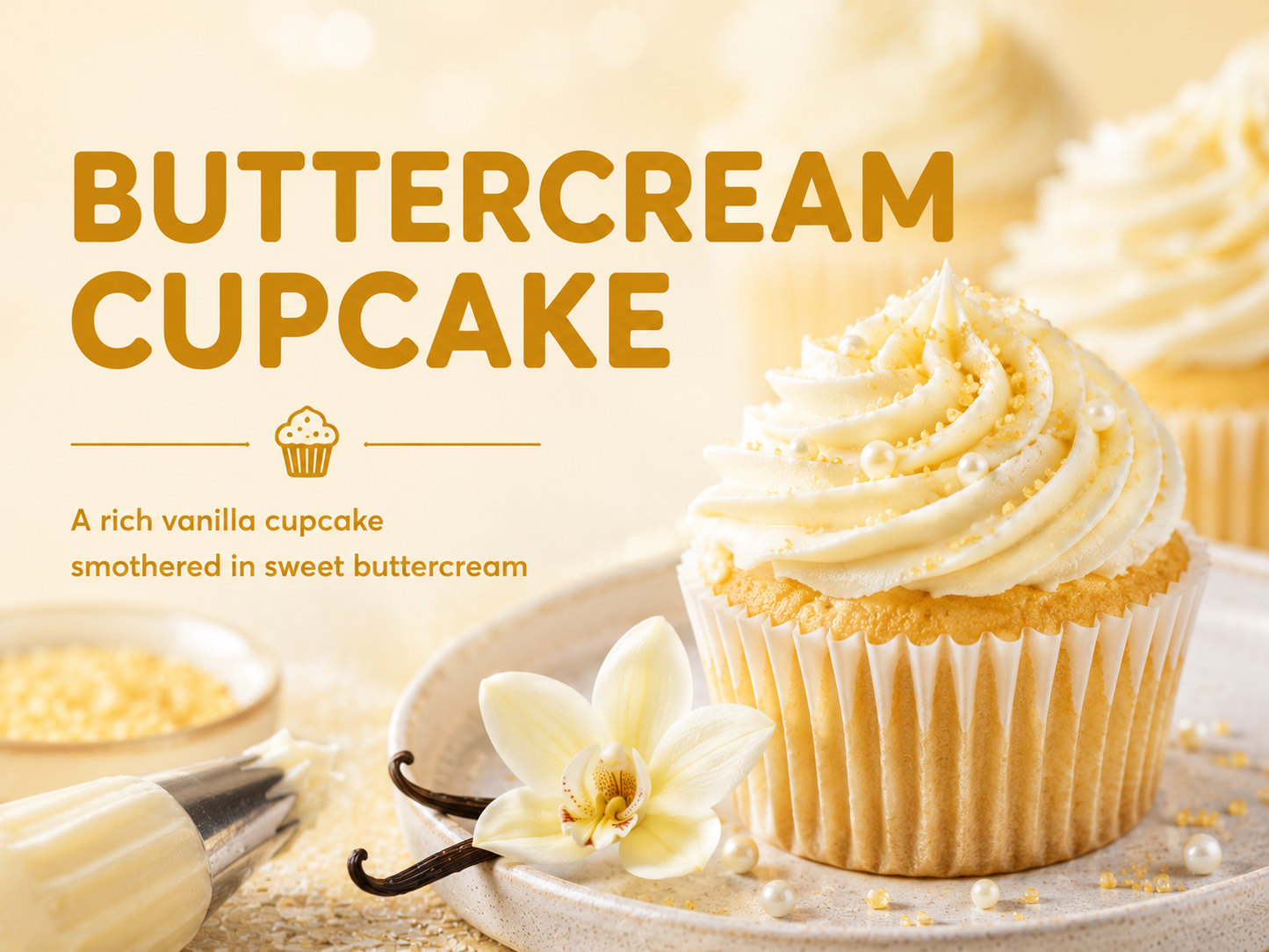 BUTTERCREAM CUPCAKE