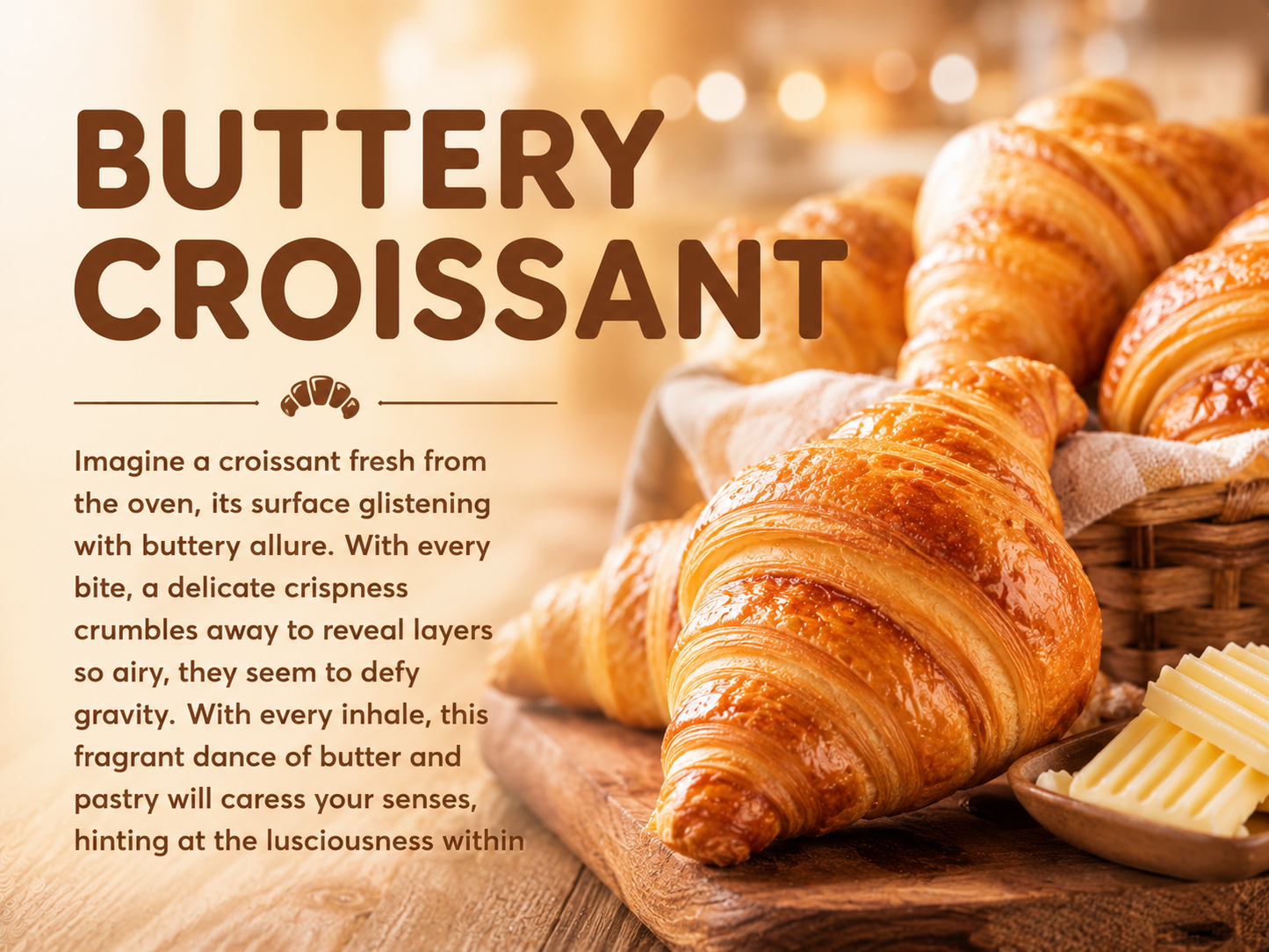 BUTTERY CROISSANT