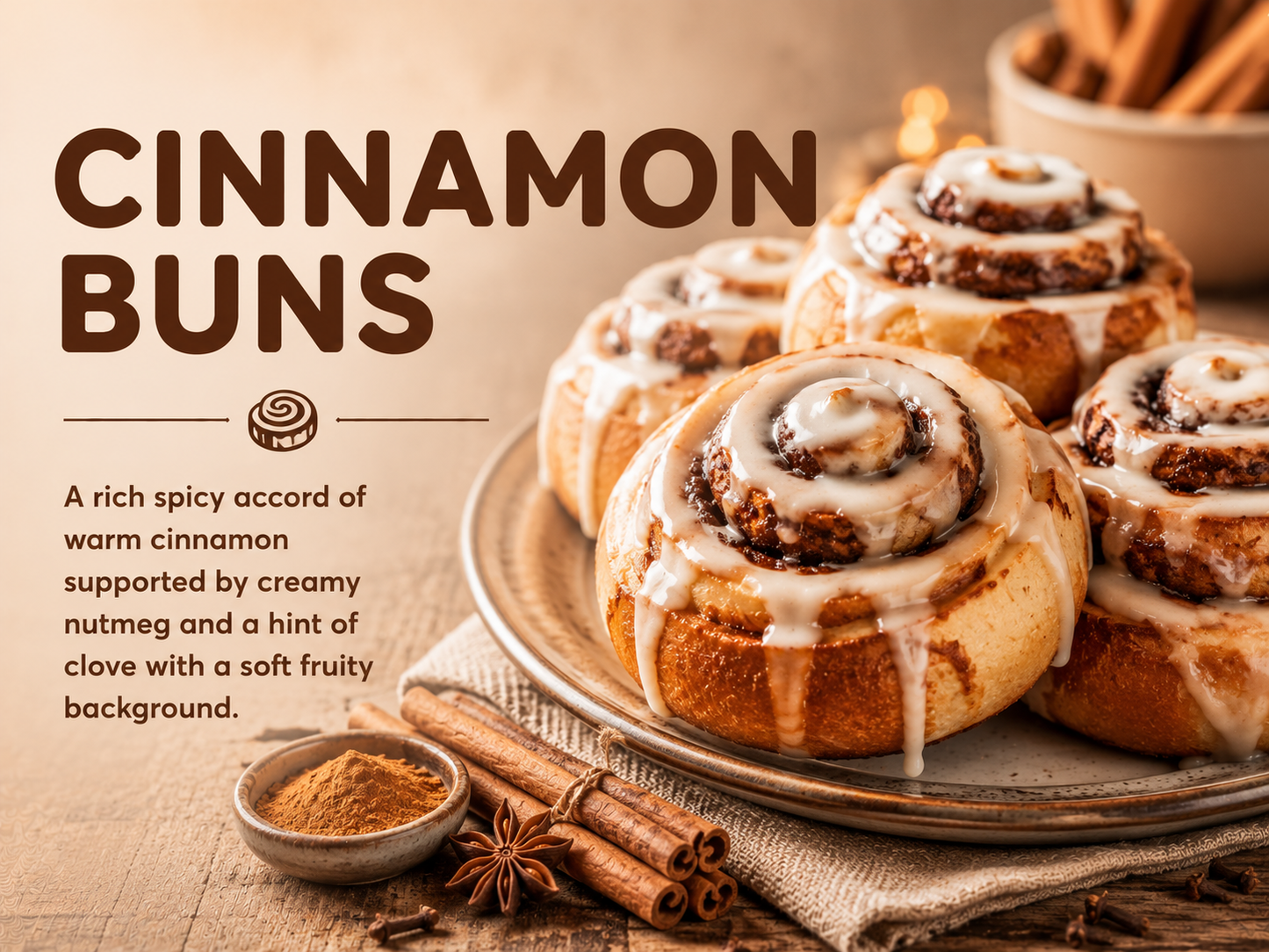 CINNAMON BUNS