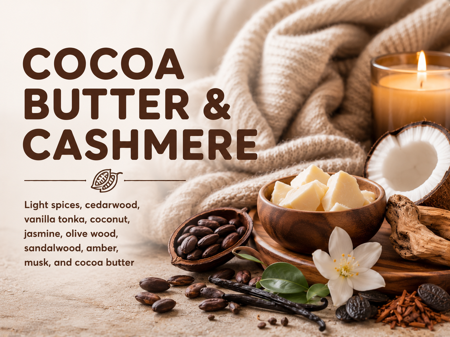 COCOA BUTTER & CASHMERE