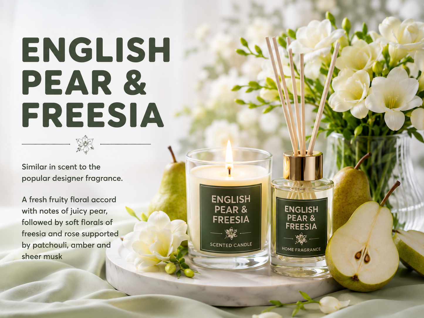 ENGLISH PEAR & FREESIA