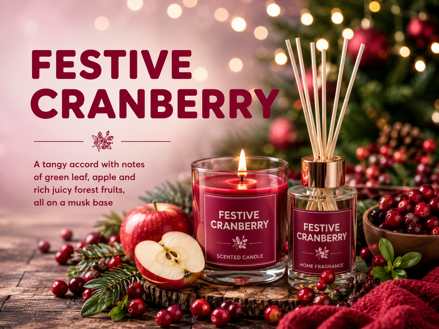 FESTIVE CRANBERRY