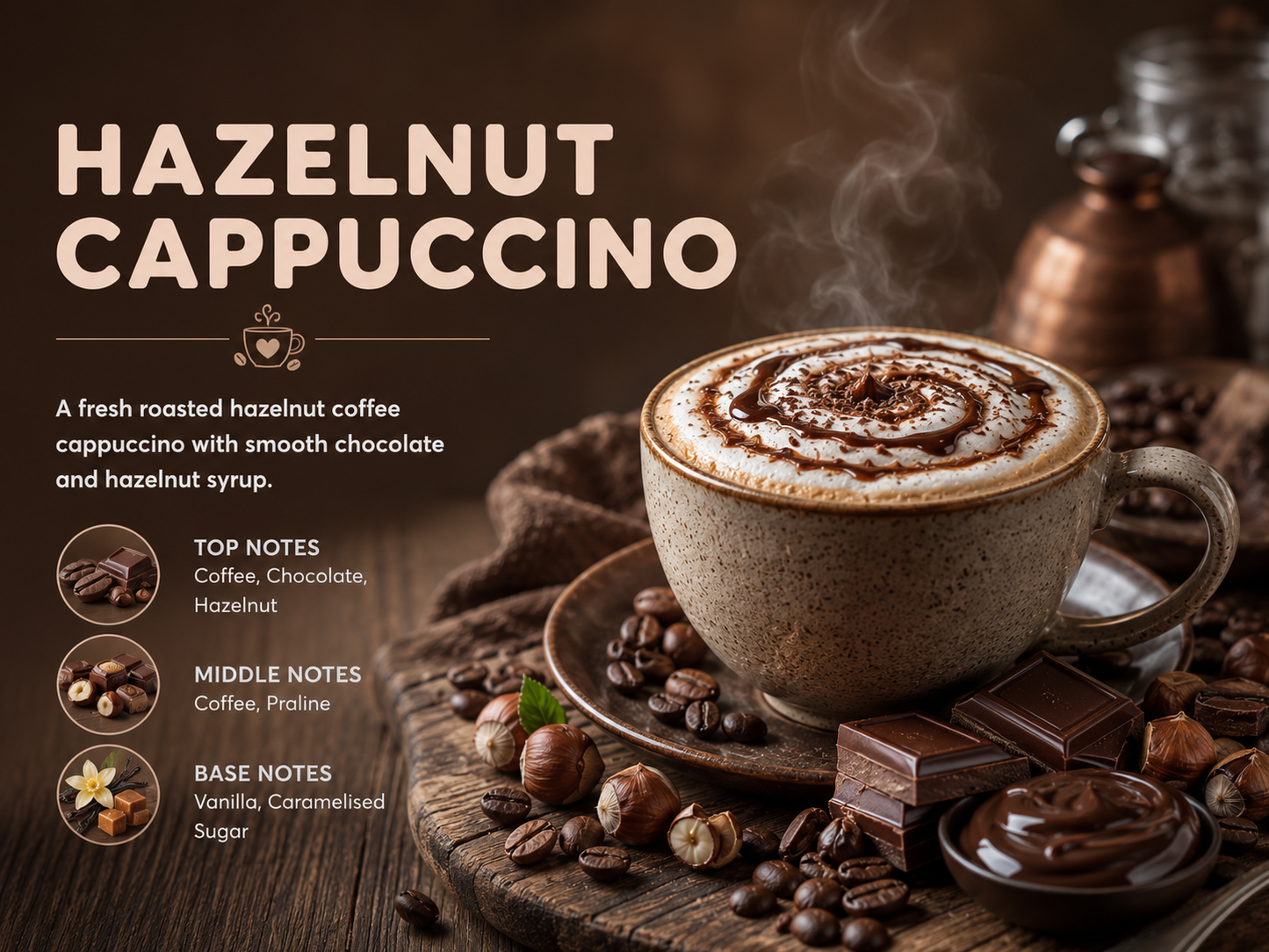 HAZELNUT CAPPUCCINO