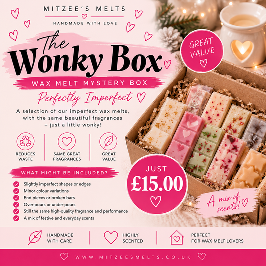 The Wonky Box – Perfectly Imperfect Wax Melt Mystery Box