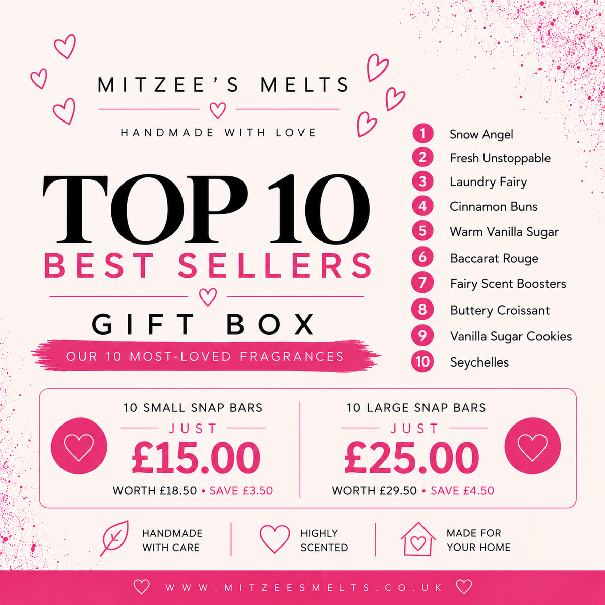 THE TOP TEN BEST SELLERS GIFT BOX