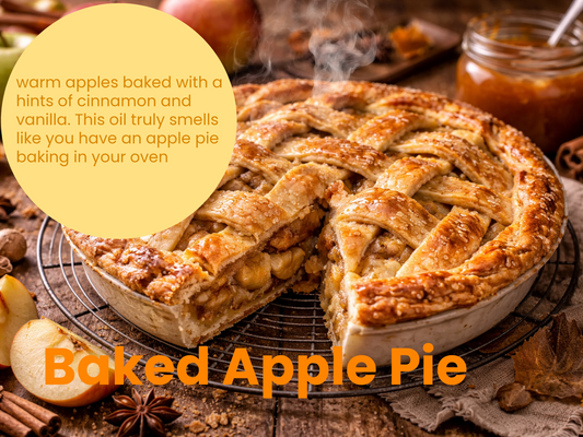 HOT BAKED APPLE PIE